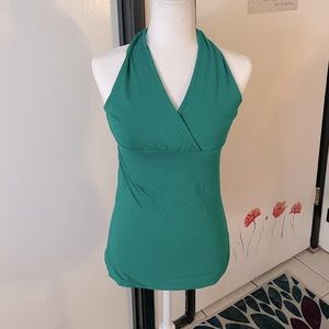 Greenish tie halter from h&m